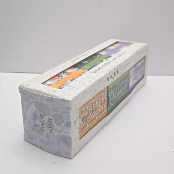 Free BARE By Baudelaire bath Bomb trio, Serenity Soaks + Blissful Bubble Trio - Picture 3 of 3